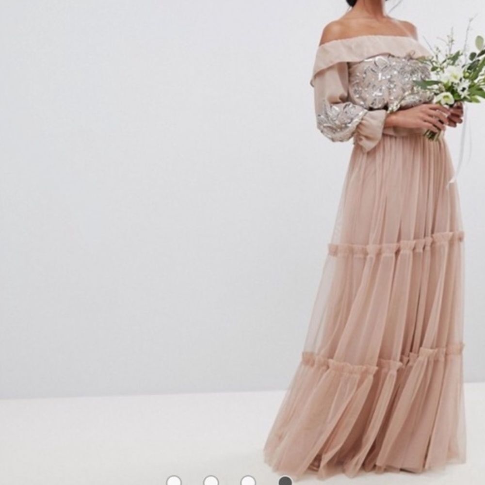 Maya Bluch Colored Flowing Tulle Skirt (8)